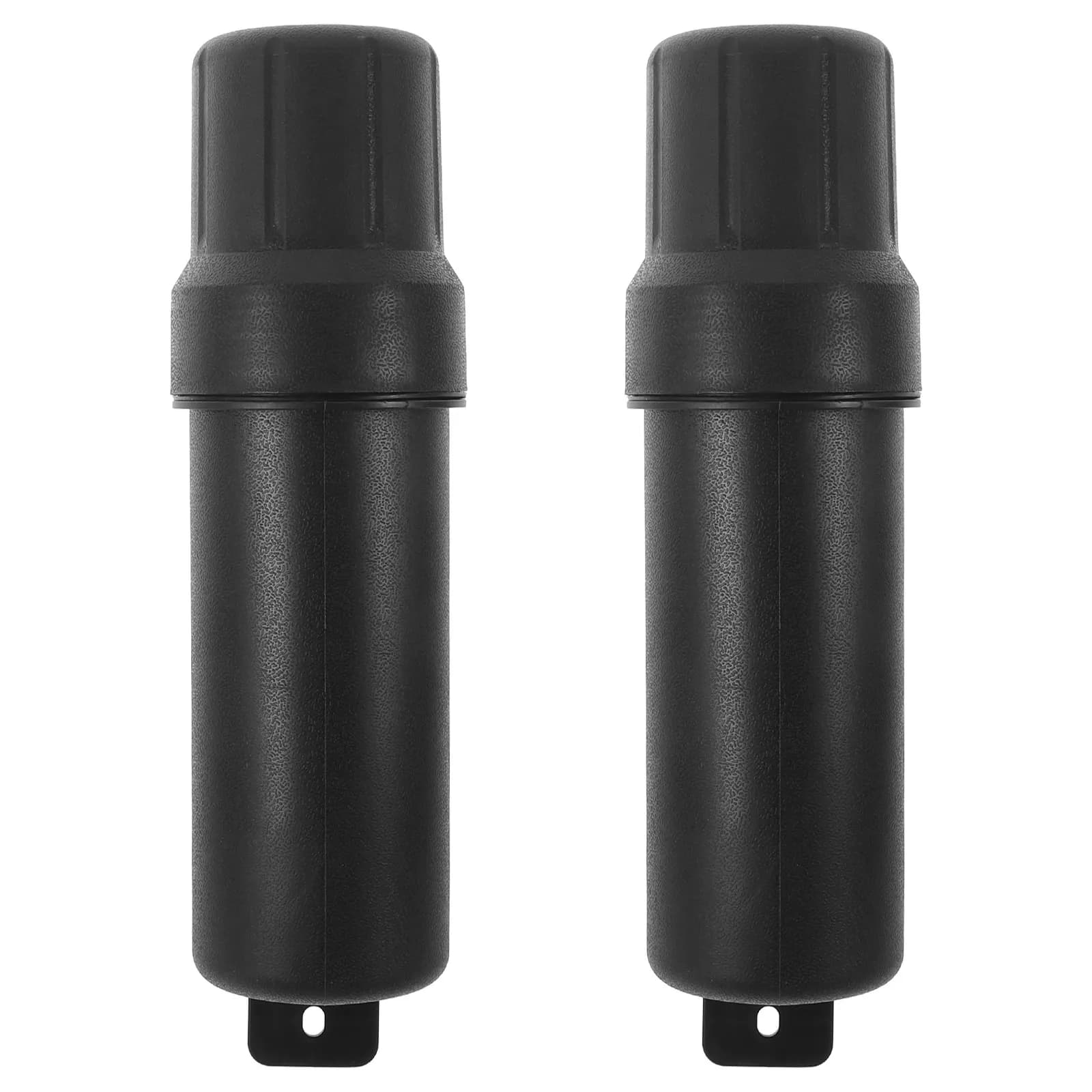 2Pcs Motorcycle Tool Tube Heavy Duty Waterproof Seal Cap Storage Canister Large Capacity Dirt Bike Tool Box Raincoat Glove