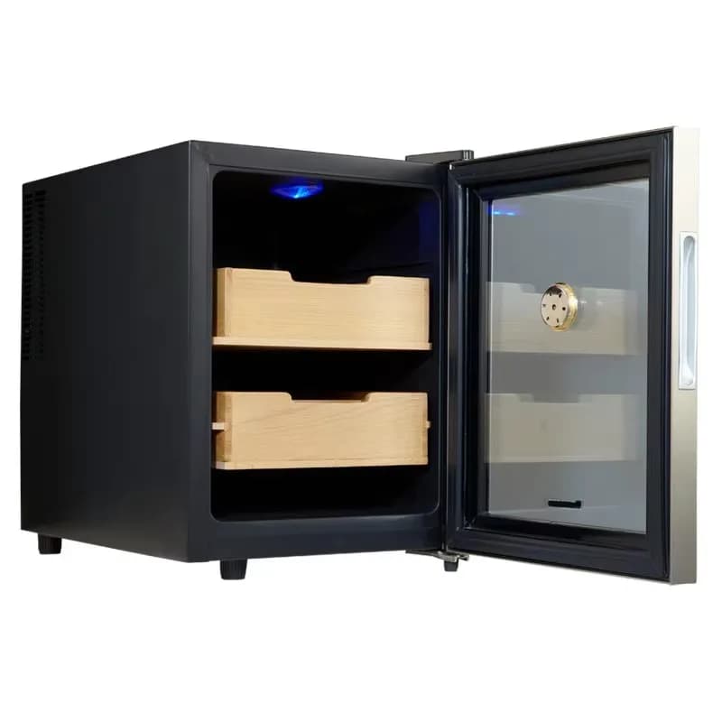 Humidor per Sigari Antico con Umidificatore e Frigorifero Congelatore - Vendita all'Ingrosso