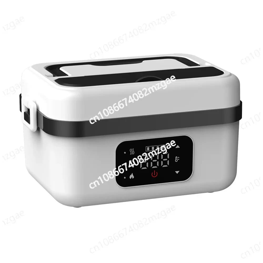 Lunch box ricaricabile con isolamento termico Pesca all'aperto Bento box portatile Lunch box con riscaldamento wireless per acqua libera