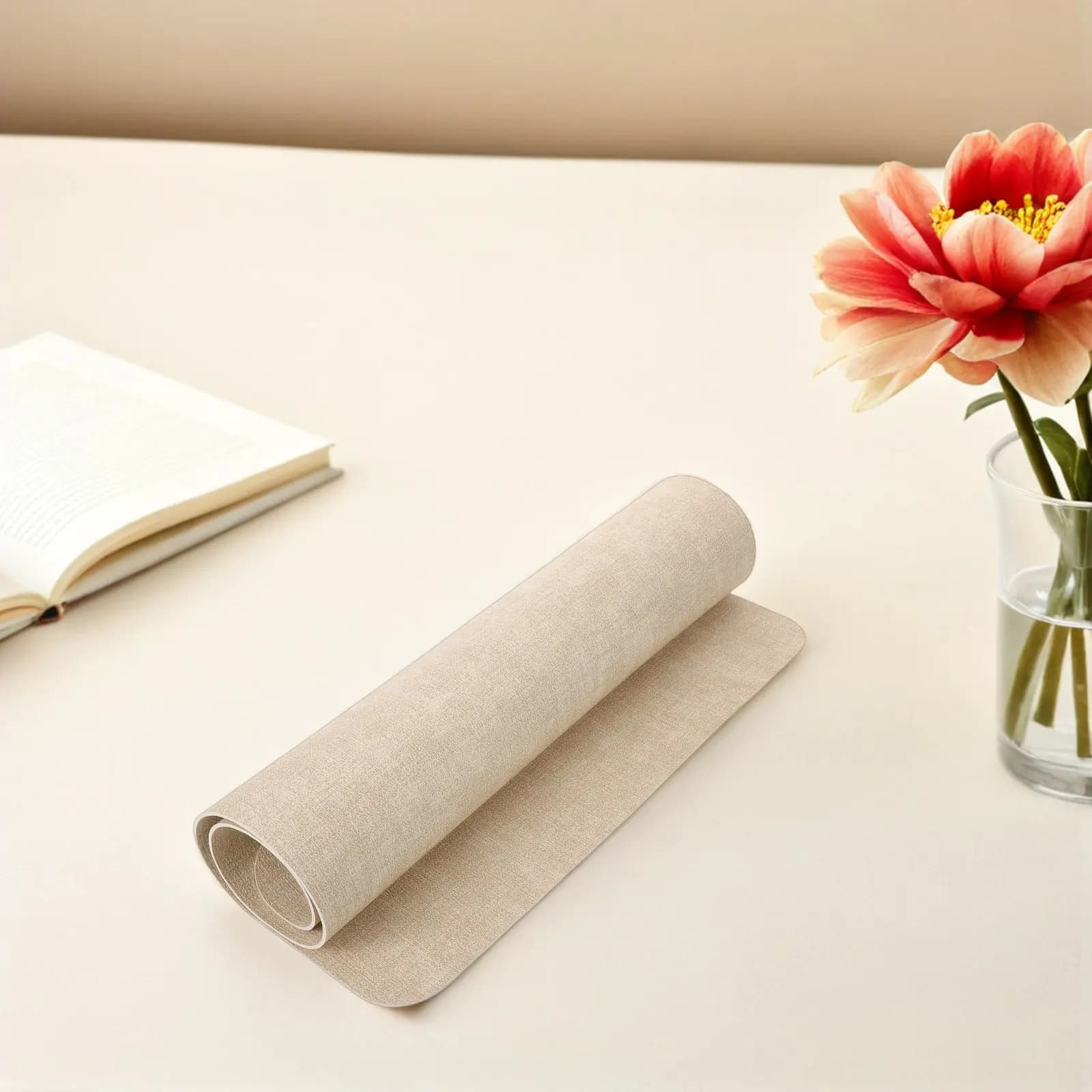 Waterproof Manicure Table Mat 24x16 Inches, Extra Large PU Cover Anti-slip and Anti-scratch for Nail Art Formation
