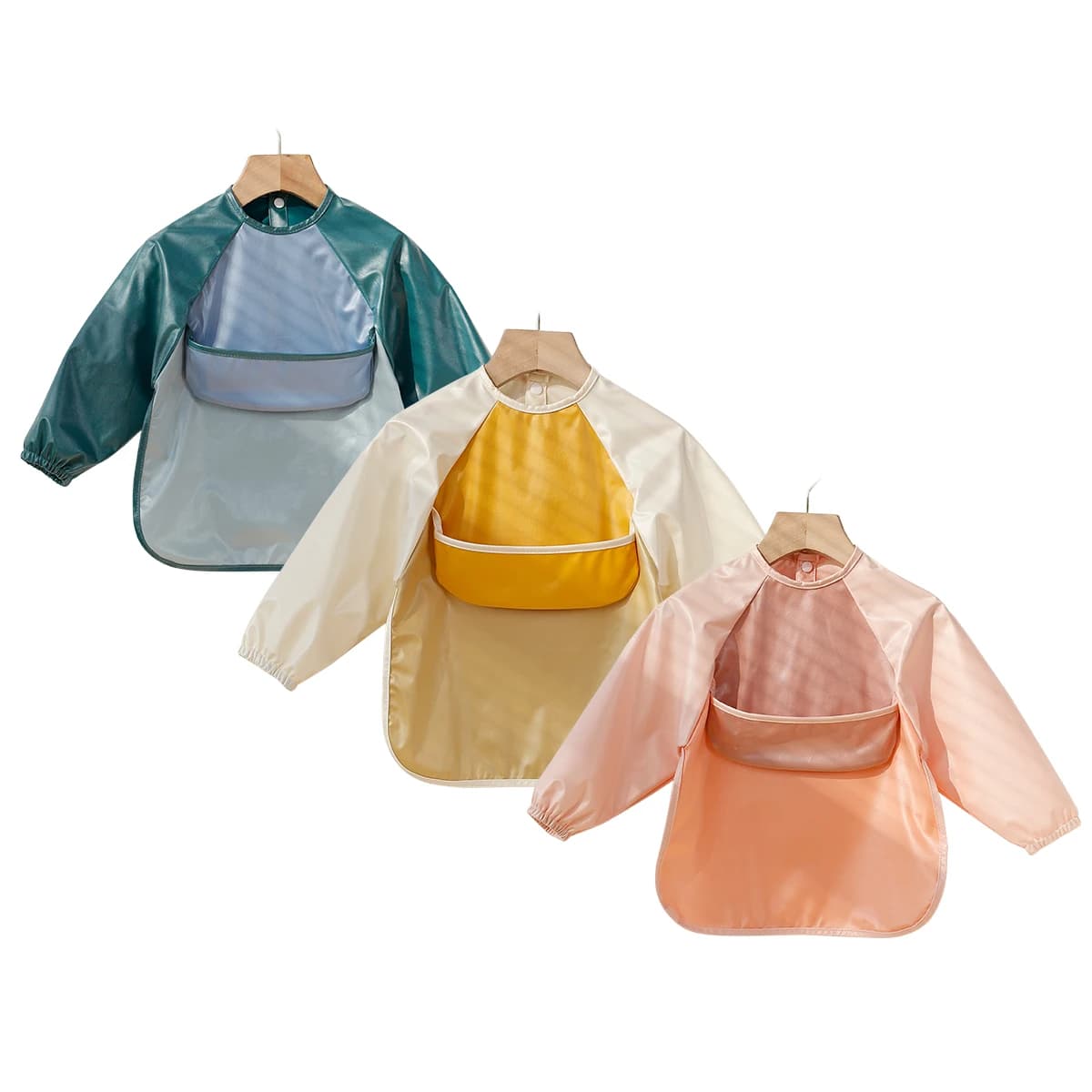 Bambini e neonati indossano felpe con cappuccio per il trasporto del bambino, felpe con cappuccio impermeabili a maniche lunghe per l'allattamento, facili da pulire, adatte a bambini di età variabile.