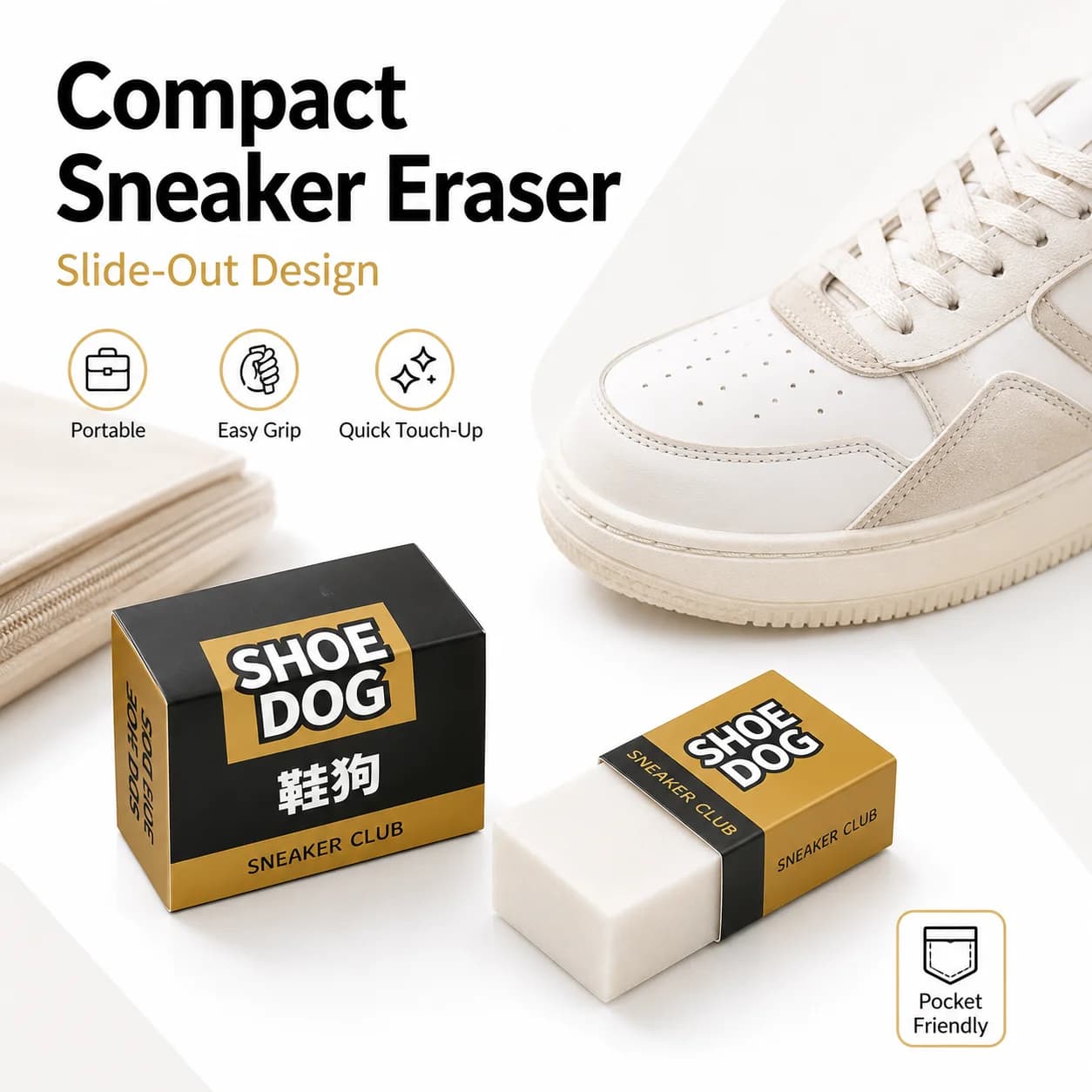 Portable Sneaker Eraser Shoe Cleaning Gum Suede Leather White Shoes Stain Remover Decontamination Cleaner