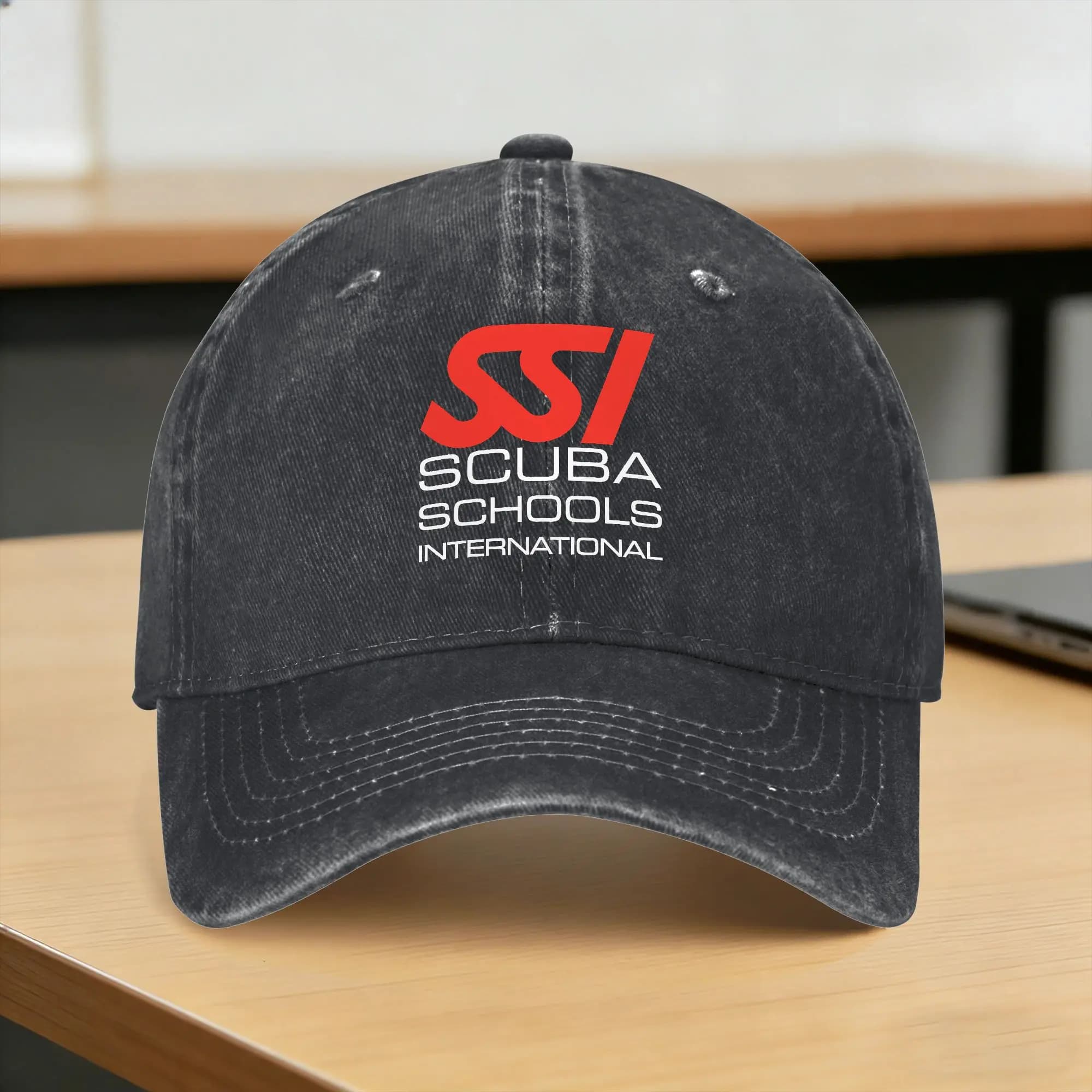 SSI Scuba Schools International Casual Baseball Cap For Female Male Summer Hunting Camping Hip Hop Hats Sunscreen Snapback Cap