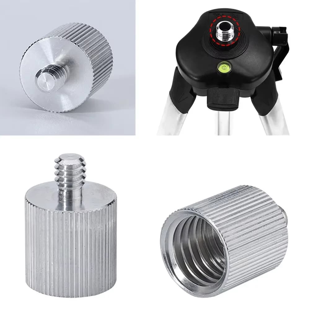 Thread Adapter Microphone Stand 5/8" female to 1/4" Male Camera Monitor 5/8 to 1/4 Adapter Tripod Adapter