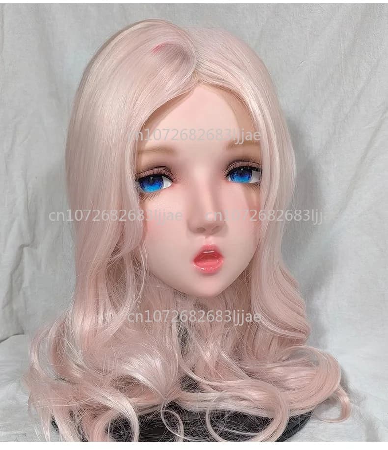 Maschera cosplay anime Kigurumi Head Shell Comic-Con Puntelli, taglia piccola, 2.2