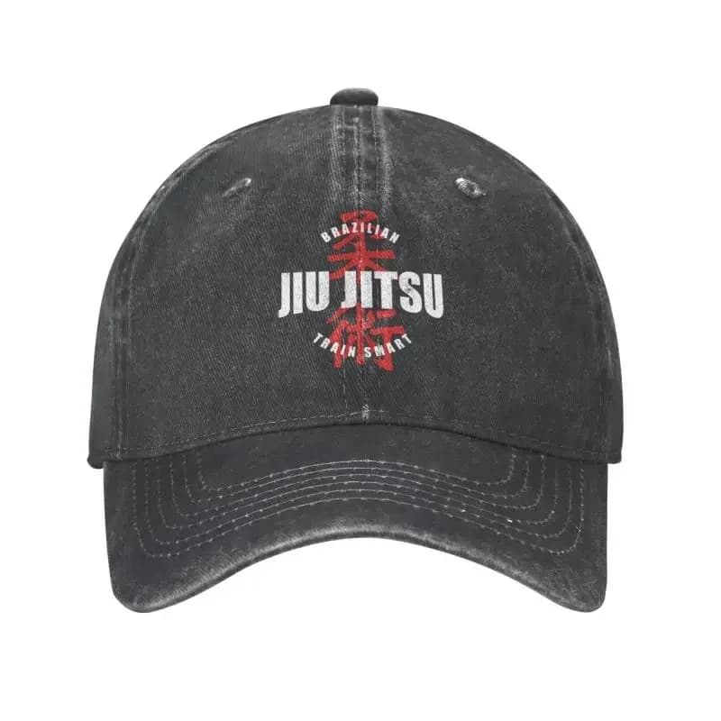 Cappellino da baseball classico in cotone per uomo e donna, personalizzabile, regolabile, unisex, per Brazilian Jiu-Jitsu, da esterno