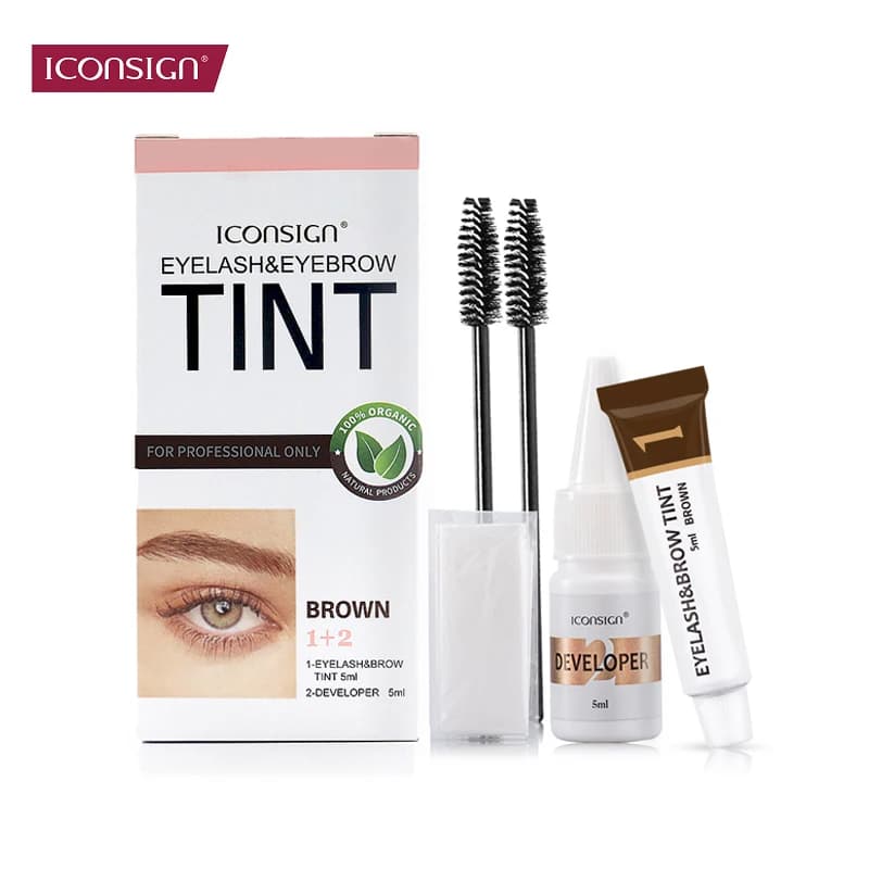 ICONSIGN Eyebrow Coloring Kit Eyebrow Enhancer Eyebrow Mascara Lift Tinting Tattoo Eyelets Makeup Tools
