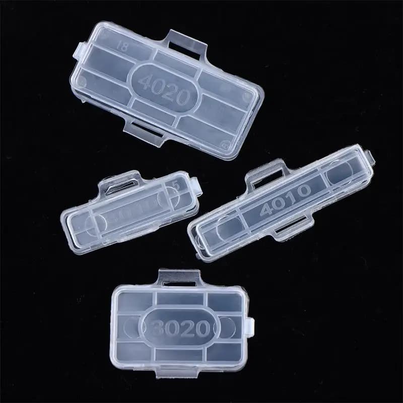 100pcs Cable Label Tag Box Plastic Cable Tie Marker Wire Sign Name Holder
