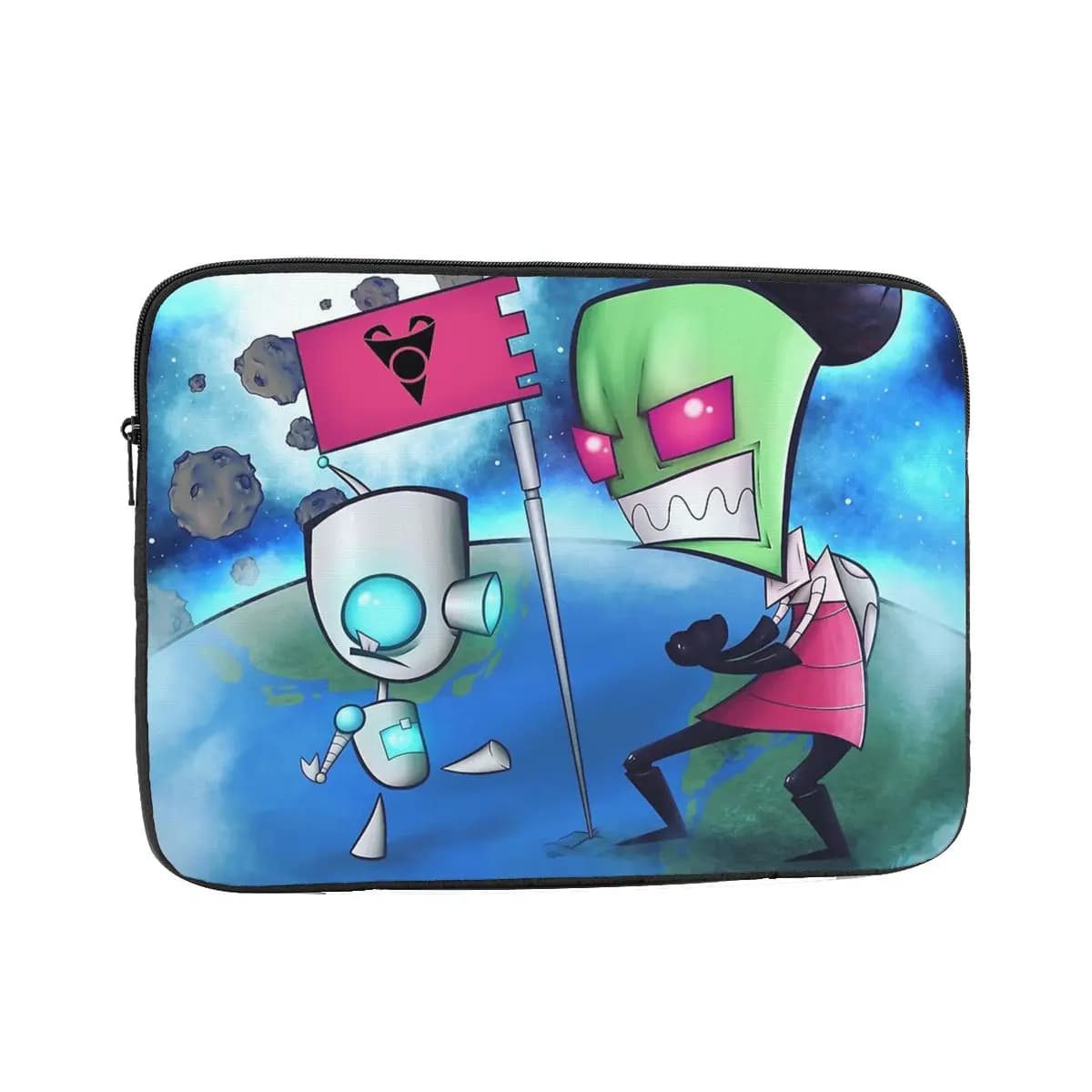 Custodia per laptop Gir Alien 12 "13" 15 "17" Custodia per notebook per MacBook Air Pro Invader Zim Space Custodia antiurto per computer