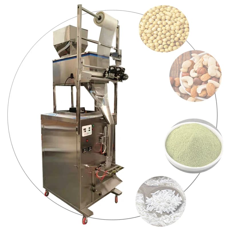 Automatic Weighing Packaging Machine For Granular Powder Tea And Grain Filling Packaging Machine
