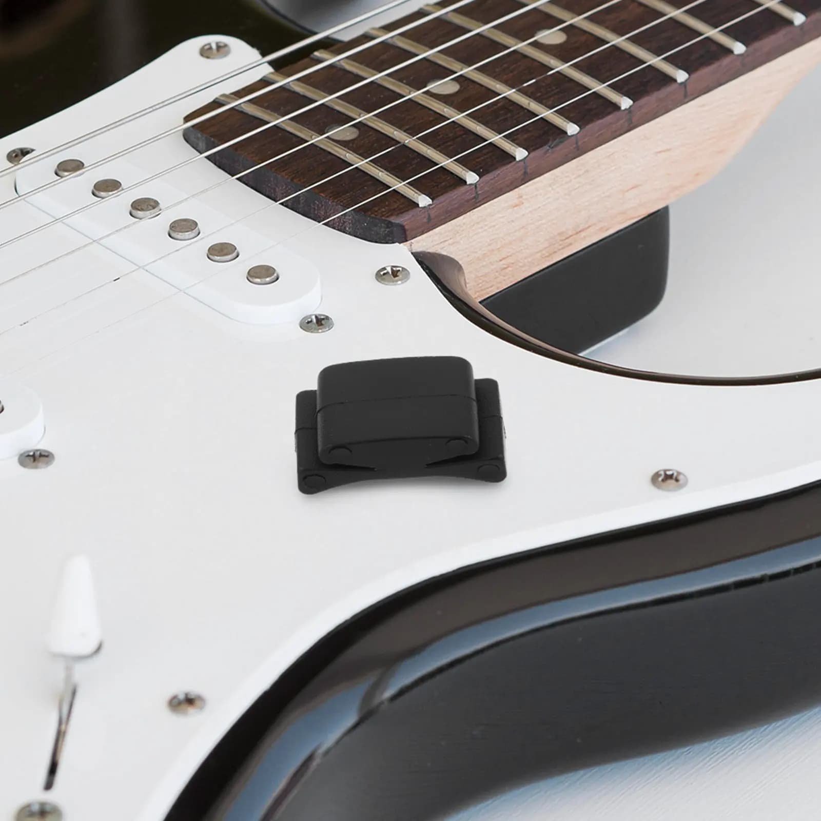 6 Pezzi Supporto Clip in Gomma per Plettri da Chitarra per Musici di Chitarra Acustica, Elettrica, Basso e Ukulele