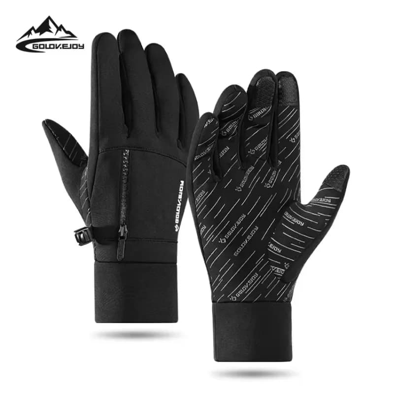 GOLOVEJOY DB50 Guanto da corsa Guanti da moto traspiranti con dita intere Guanti da motocross con touch screen invernale