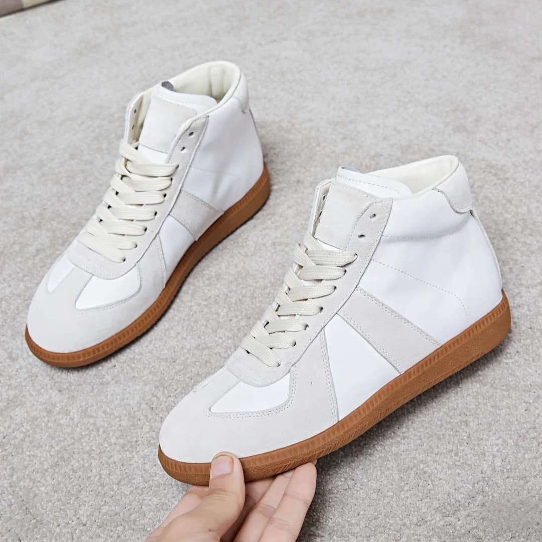 Scarpe da Ciclismo Replica di Marca Scontate, Stivali Alti in Pelle, Sneakers Unisex GAT, Scarpe Estive Traspiranti per Camminata all'Aperto