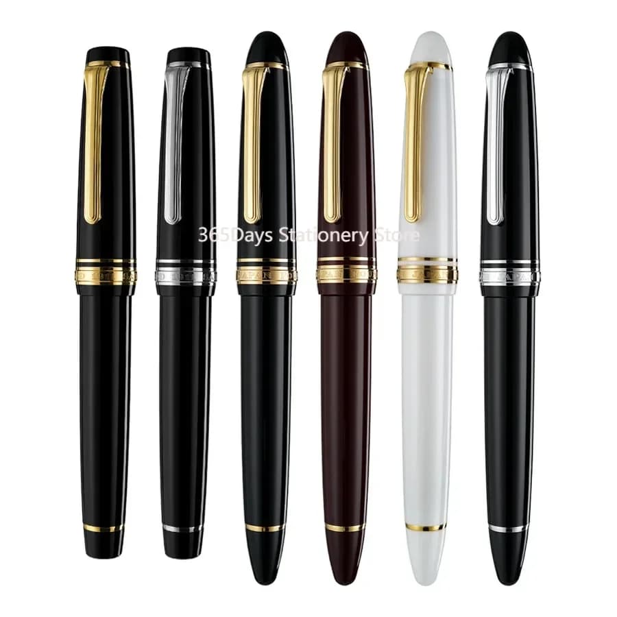 Penna stilografica originale Japan Sailor siluro 21K grande corona piatta penna da scrittura bicolore con pennino in oro 11-2036 regalo per cancelleria per ufficio
