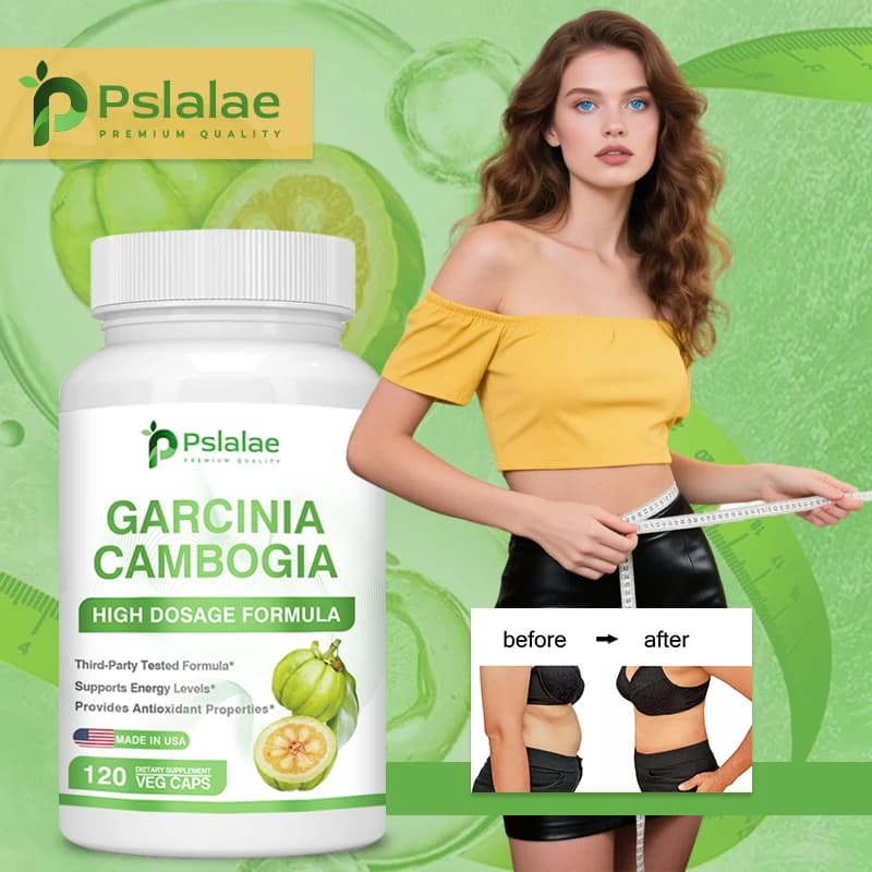 Garcinia Cambogia Capsules: promotes metabolism, cleans the intestine, supports healthy weight management and provides energy