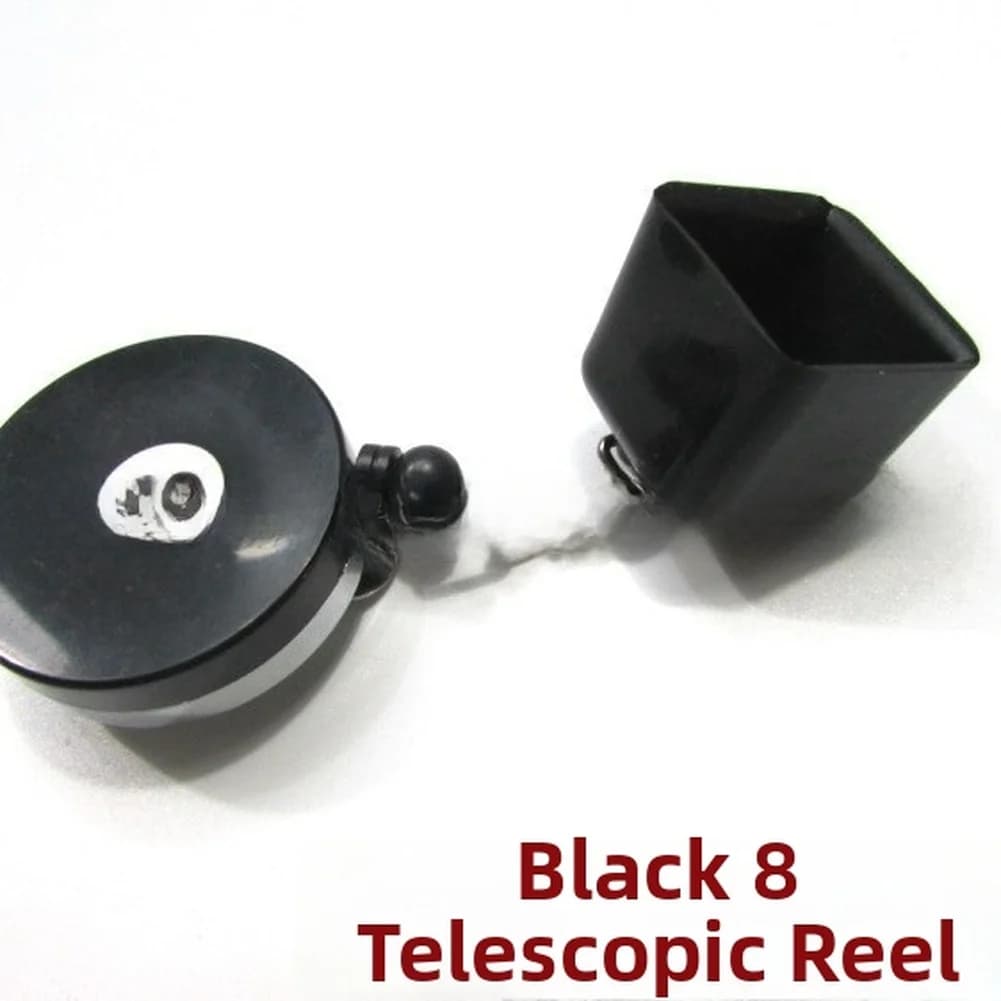 Black Plastic Retractable Chalk Clip for Billiards 10 4 2cm Compact Size Easy Chalk Application Pool Cue Accessory