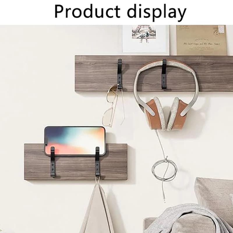 Ganci appendiabiti da parete per appendere: robusto appendiabiti per zaino, asciugamani, borsa, per armadio, bagno, porta, fungo, confezione da 4