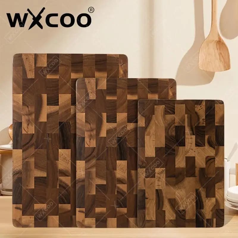 WXCOO Wood Cutting Machine Kitchen Tools for Home Kitchen Cutters for Double Face Kitchen Cutters for Vegetables for Fruit Vegetables Vegetables
