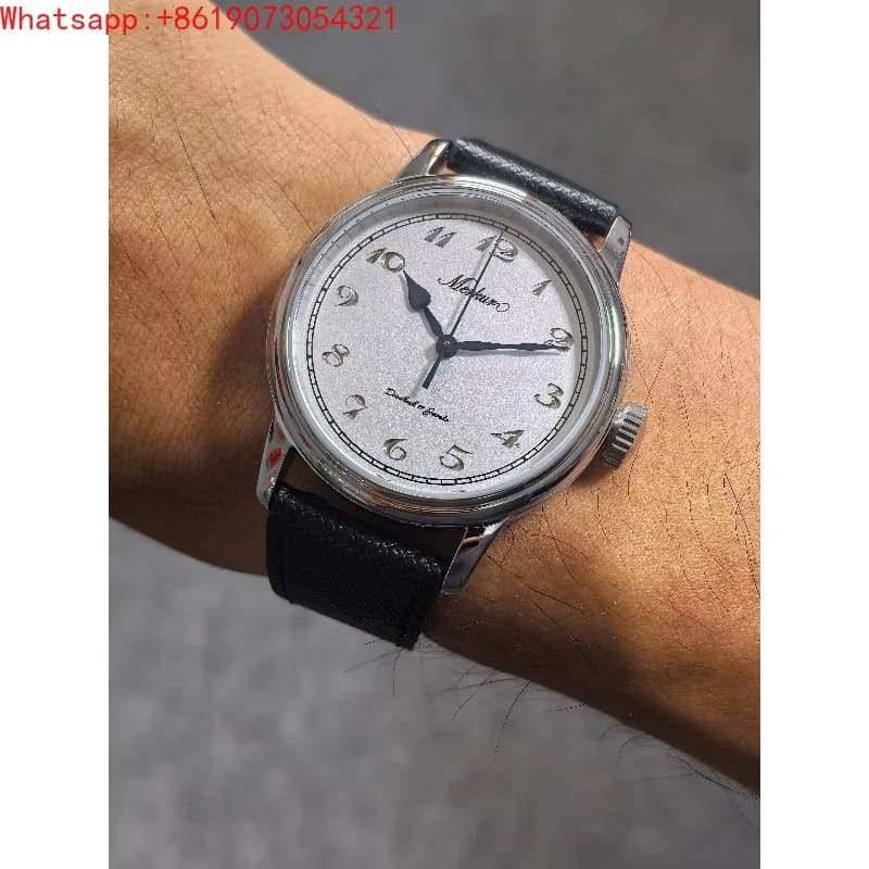 The Great Qin Empire Natural Fritillary Manual Mechanical Watch Male Sapphire Waterproof