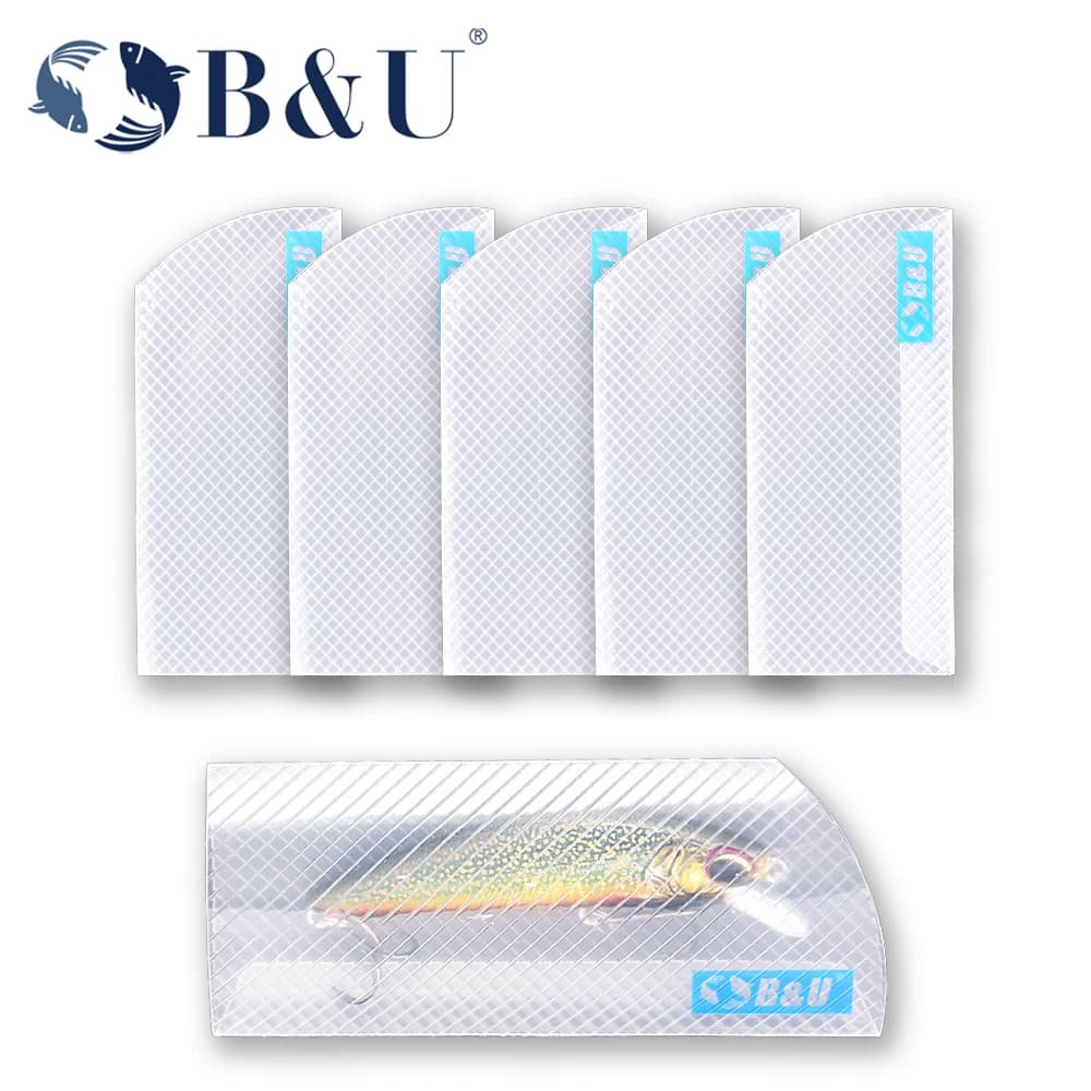 B&U Bags for fishing baits - Bags for hard/soft baits, multiple pack for fresh and salt water fishing gear