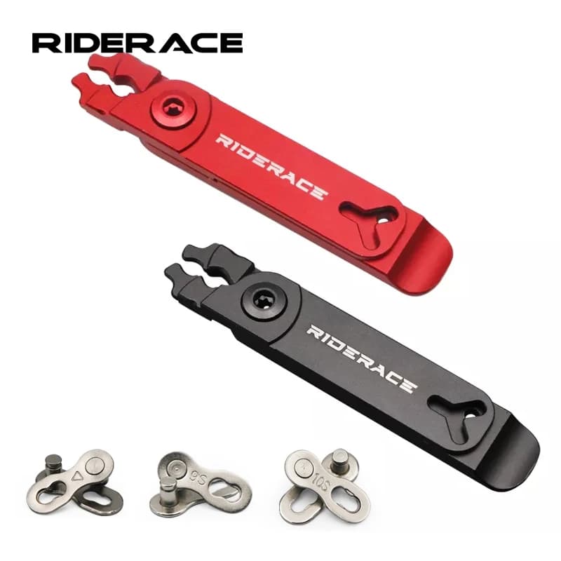 Pinza per Catena Bicicletta, Mini Attrezzo per Rimozione e Installazione Rapida, Pinza per Aprire e Chiudere la Fibbia della Catena, Strumenti di Riparazione MTB
