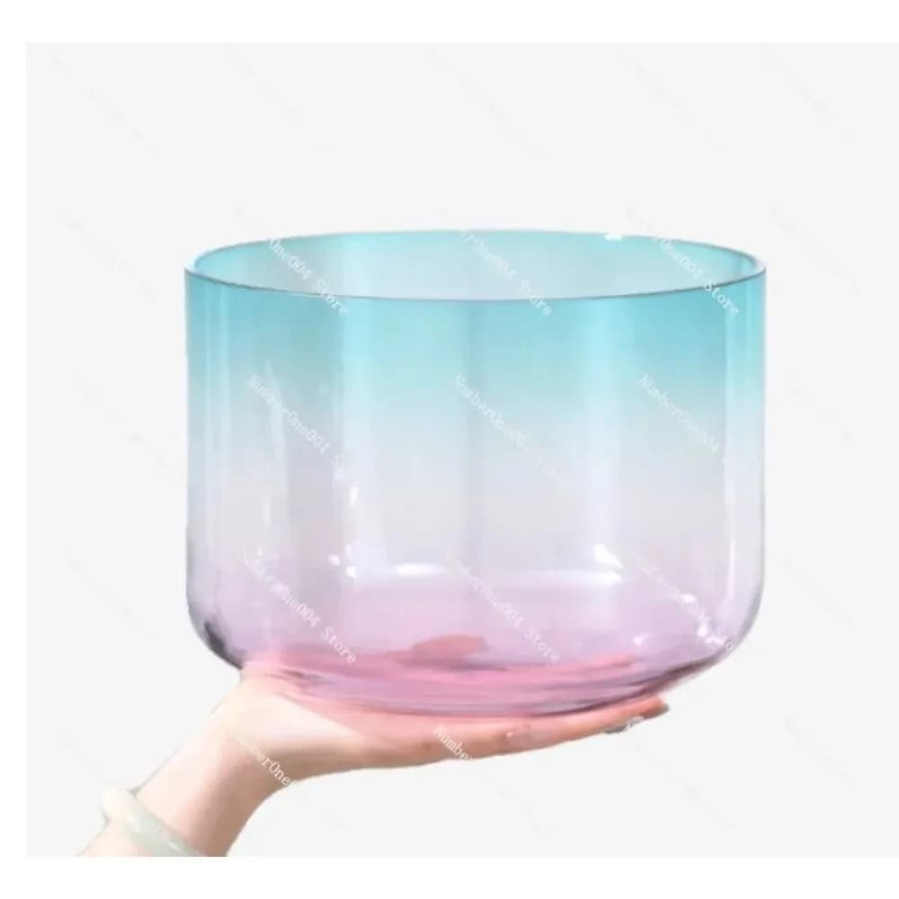 Crystal Singing Bowl Alchemy Crystal Bowl Musical Sound Bowl Beginner Instrument for Yoga Meditation
