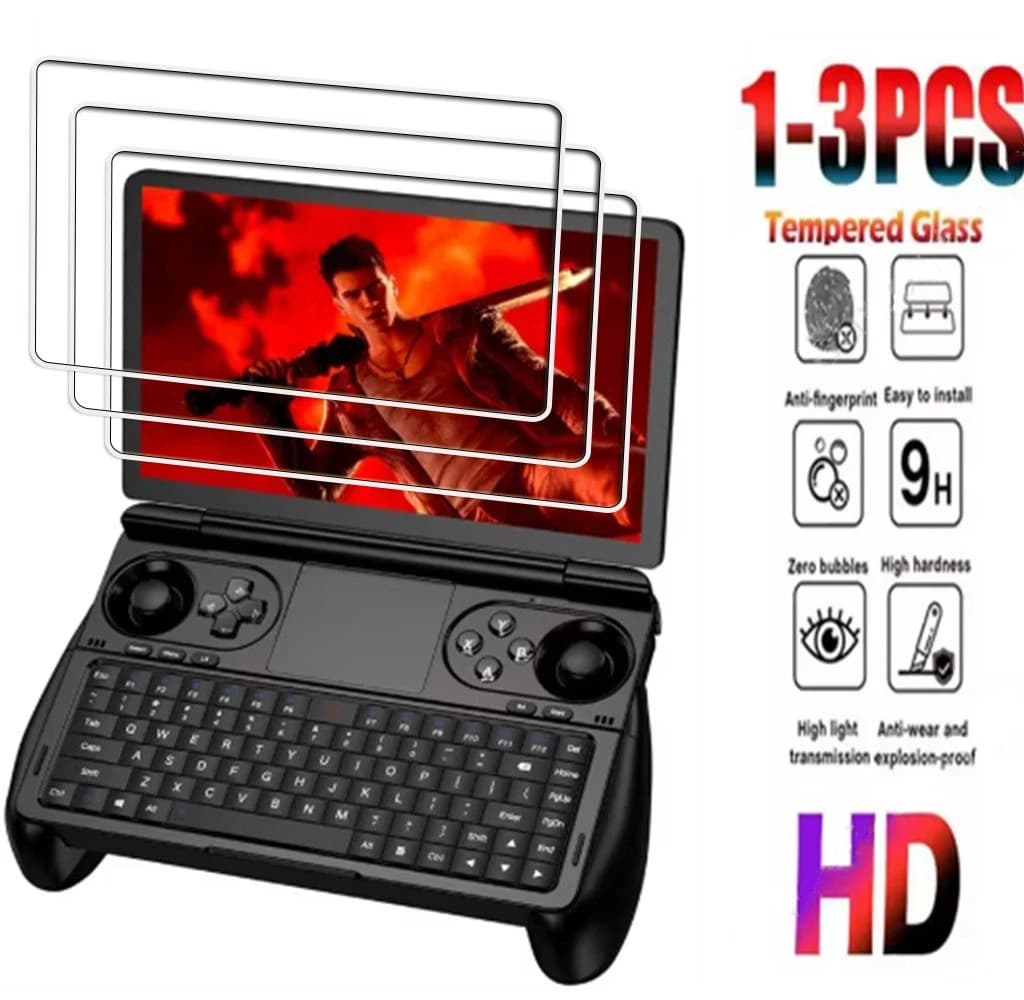 1-3PCS 9H HD Tempered Glass For GPD Win Mini 2025 7inch GPD Win Mini Handheld Game Console Screen Protector Cover Film
