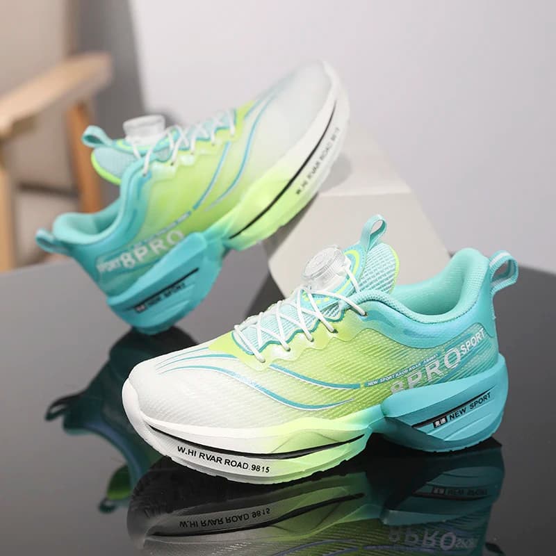 Shock Absorbing Casual Sneakers for Unisex Kids Breathable Sole Sport Shoes for School Sports and Casual Outdoor Free Time