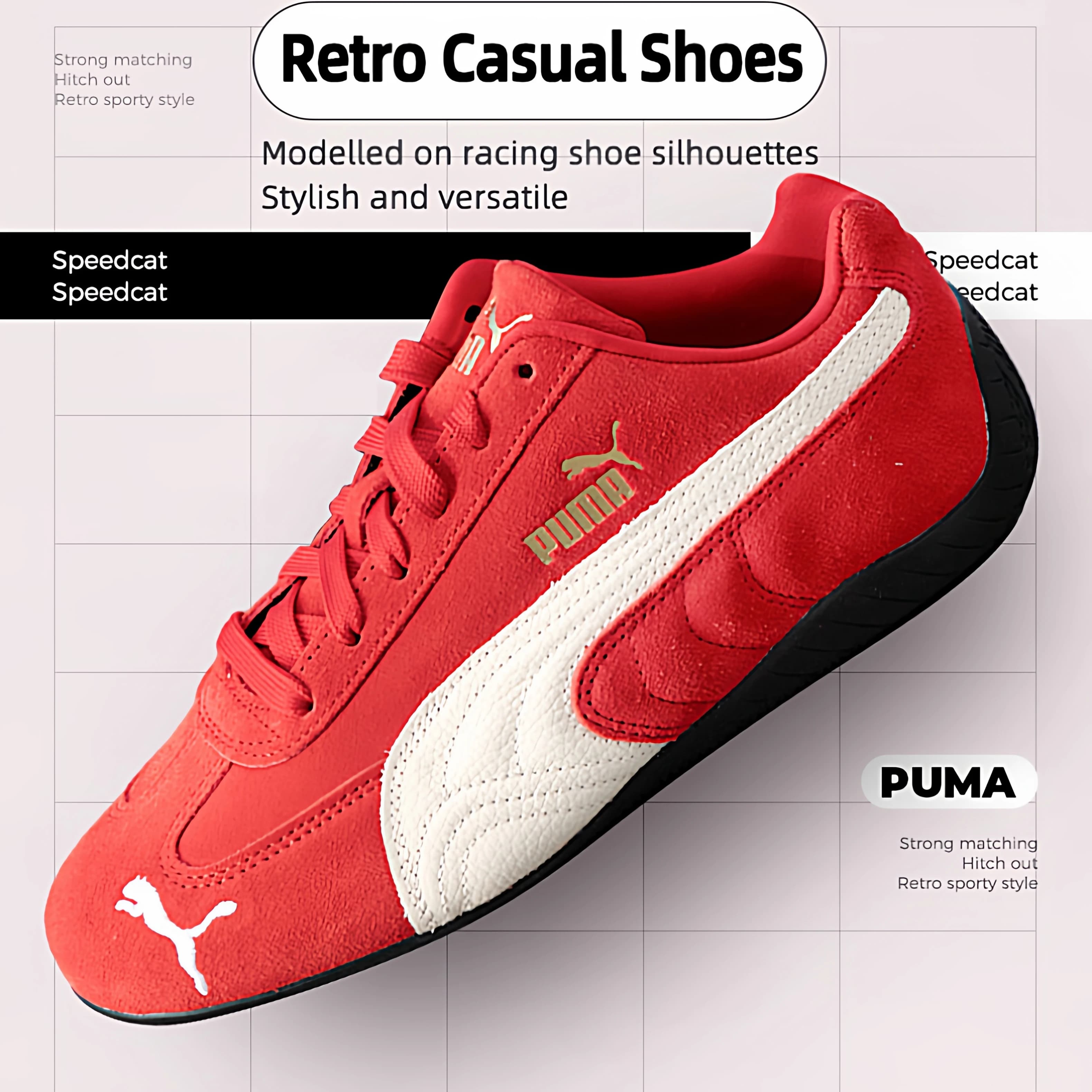 Scarpe da Corsa Puma per Donna e Uomo, Sneakers Sportive Casual Leggere e Alla Moda, Scarpe Comode con Suola Sottile 406329-02