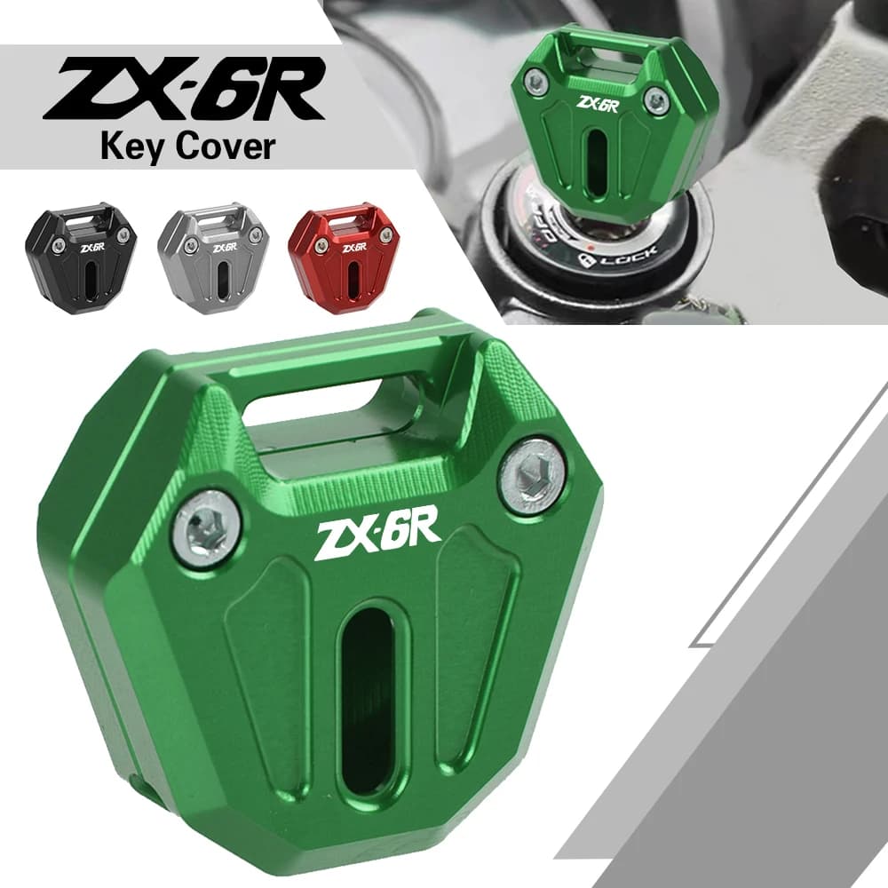 ZX 6R Chiave Del Motociclo Caso Della Copertura Borsette PER KAWASAKI ZX6R ZX10R 2007-2018 2008 2009 2010 2011 2012 2013 2014 2015 2016 2017 zx6r