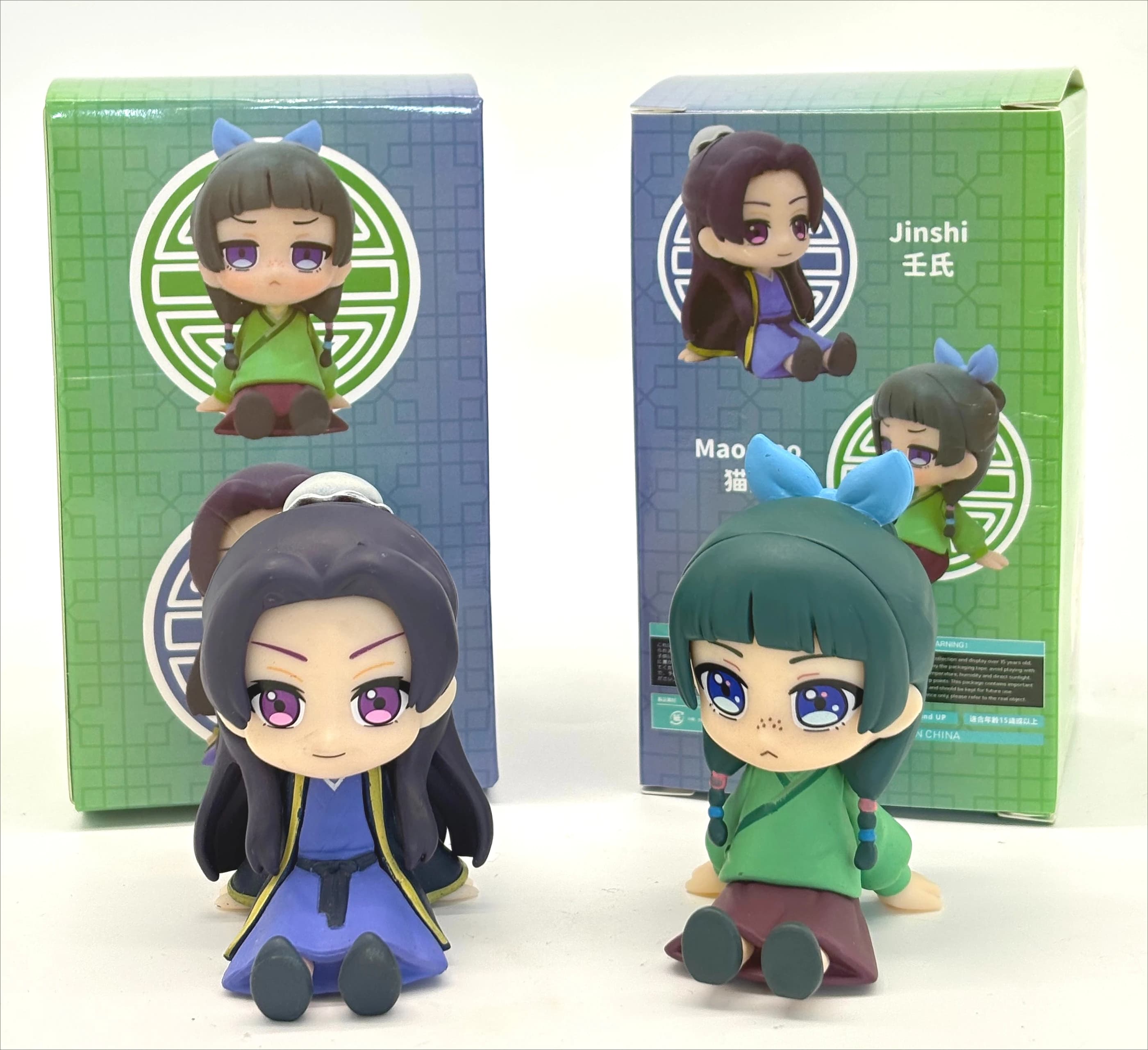 The Apothecary Diaries – Maomao (Cat Ninja) Statuetta Carina Seduta, Figurina da Collezione Anime Cartoon