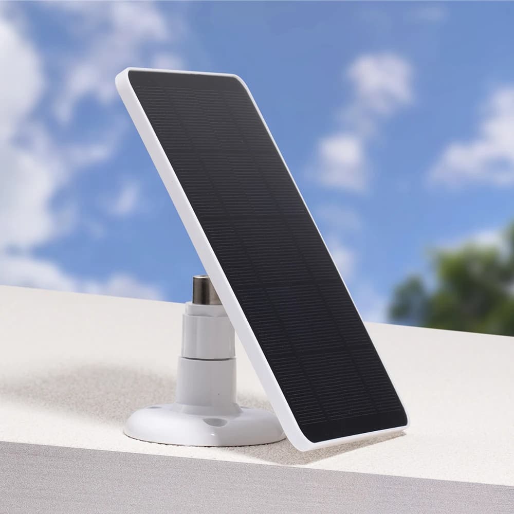 Ring Eufy Blink REOLINK 4W 5V 0.6A 3m telecamera di sorveglianza campanello pannello di ricarica solare silicio monocristallino