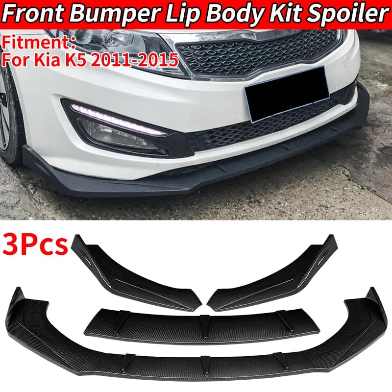 Accessories Cars for KIA K5 2011-2015 2014 2012, Splitter Front bumper, Diffuser, Spoiler, Protection, Cover, Deflector