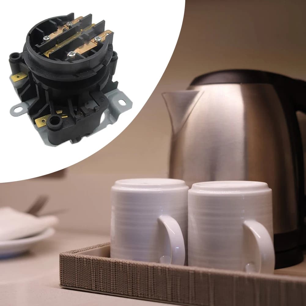 Long-Term Electric kettle Accessories Temperature control switch Basic black kettle Compact size