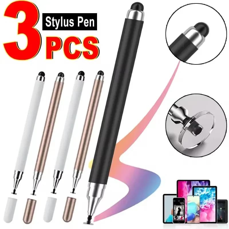 Penna Stilo 2 in 1 per Tablet e Dispositivi Touch Screen, Compatibile con iPhone, iPad, Samsung e Telefoni Android