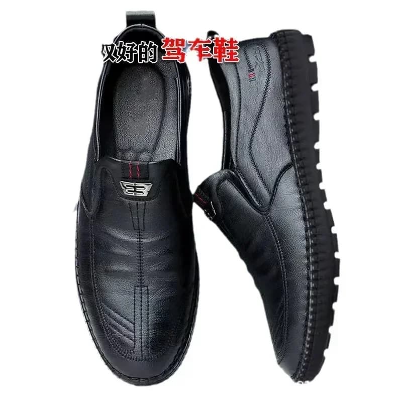 New Women's Spring Shoes PU Leather, Fashion Casual with Soft Soles for Business or Driving, Outer Moccasin Shoes