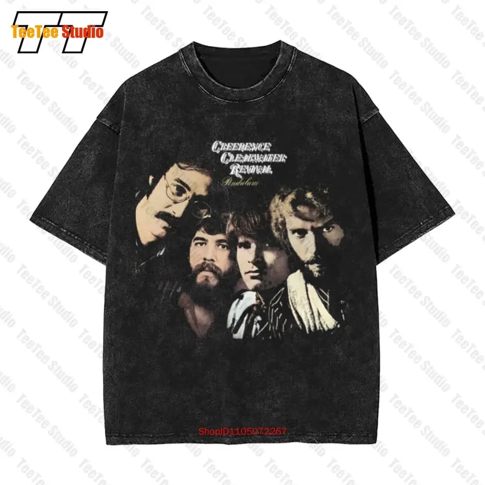 Retro Creedence Clearwater Revival Pendulum T-shirt vintage oversize nera S 4XL Ne1119 8Z17