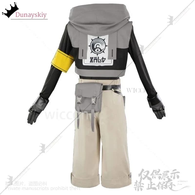 2025 Nuovo Anime GACHIAKUTA Cosplay Rudo Costume Strada Hot Punk Manica Giacca con cappuccio Y2K Moda Uniforme Parrucche Cosplay