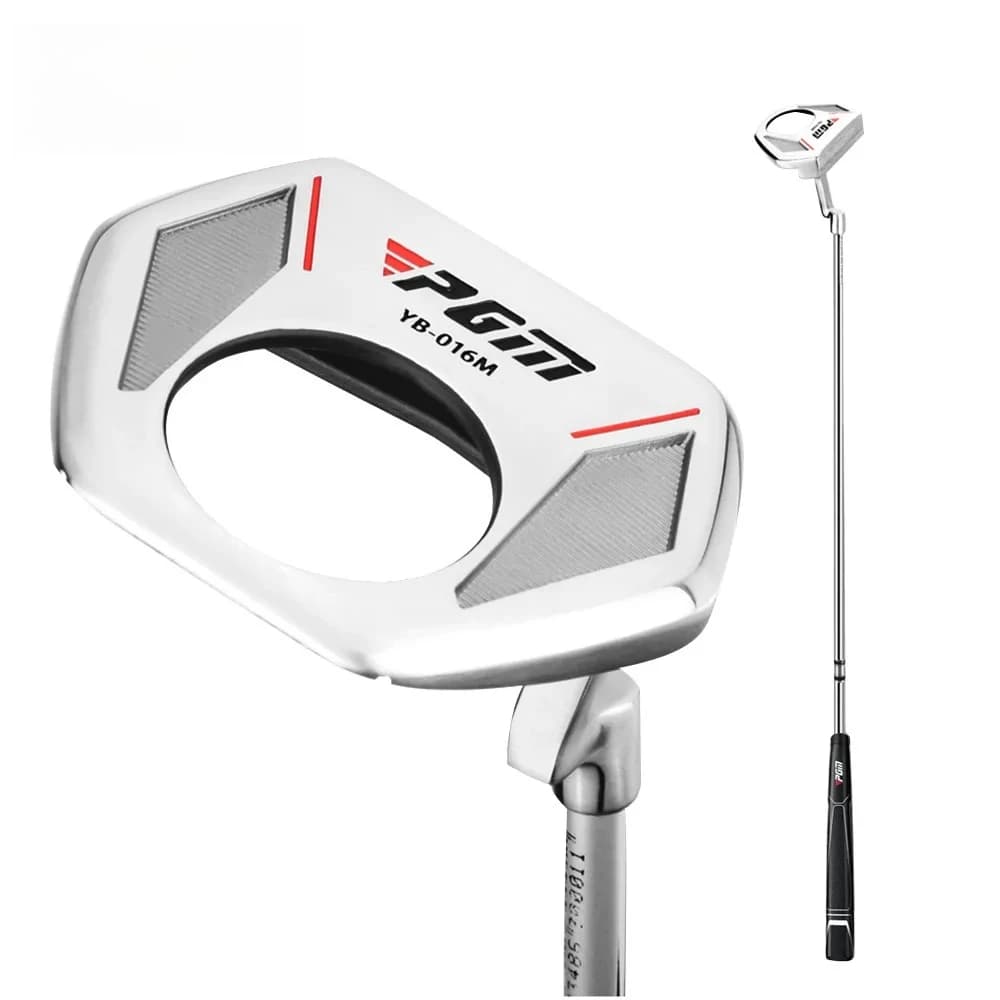 Putter da Golf per Uomo con Centro di Gravità Basso, Funzione di Recupero Palla e Linea di Mira TUG034