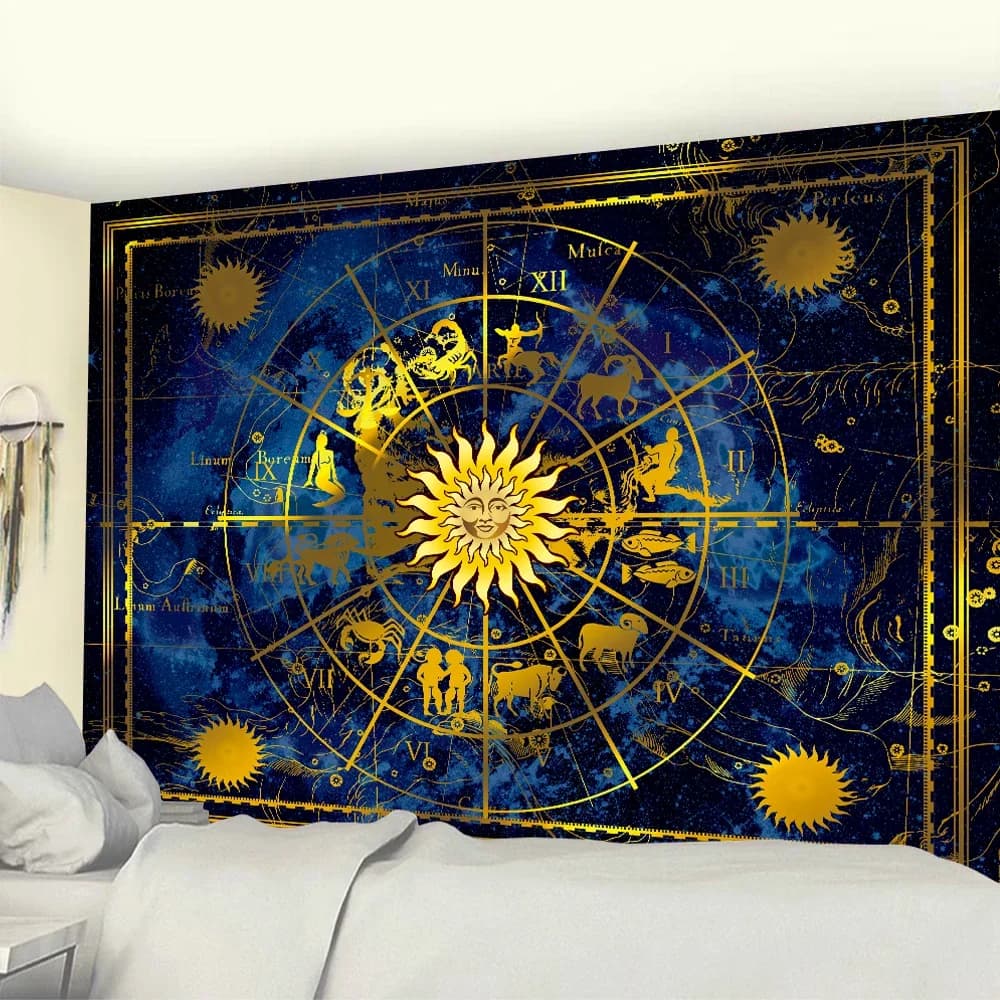 Scene Scene psychedelic Home Decorations Arazzo Hippie Mandala Wall Hanging Boho Yoga Mat Room Wall Decoration Sheets Beach Towels