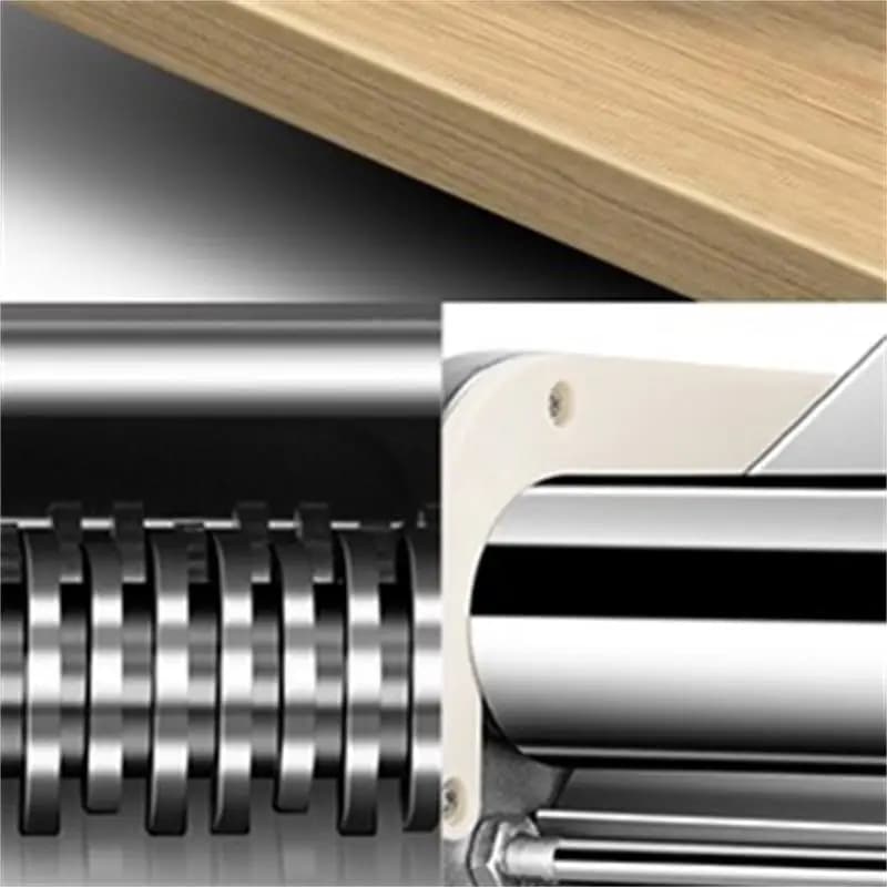Macchina Elettrica per Pasta FKM, Sfogliatrice in Acciaio Inox, Impastatrice da Tavolo per Pasta e Ravioli, Macchina Commerciale per Impastare