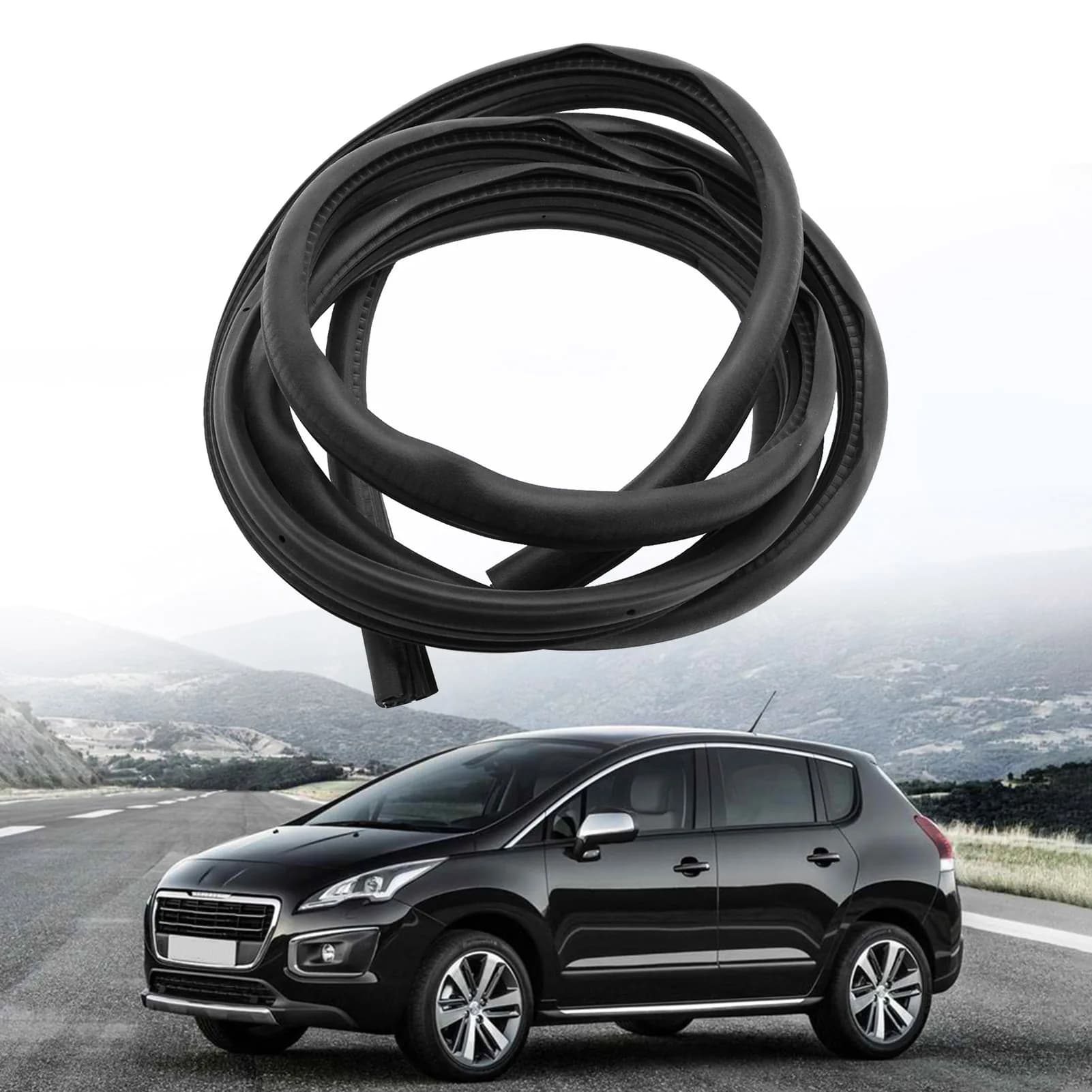 Sostituzione guarnizione guarnizione porta anteriore per PEUGEOT 3008 5008 2008-2016 9814855880 9676798080
