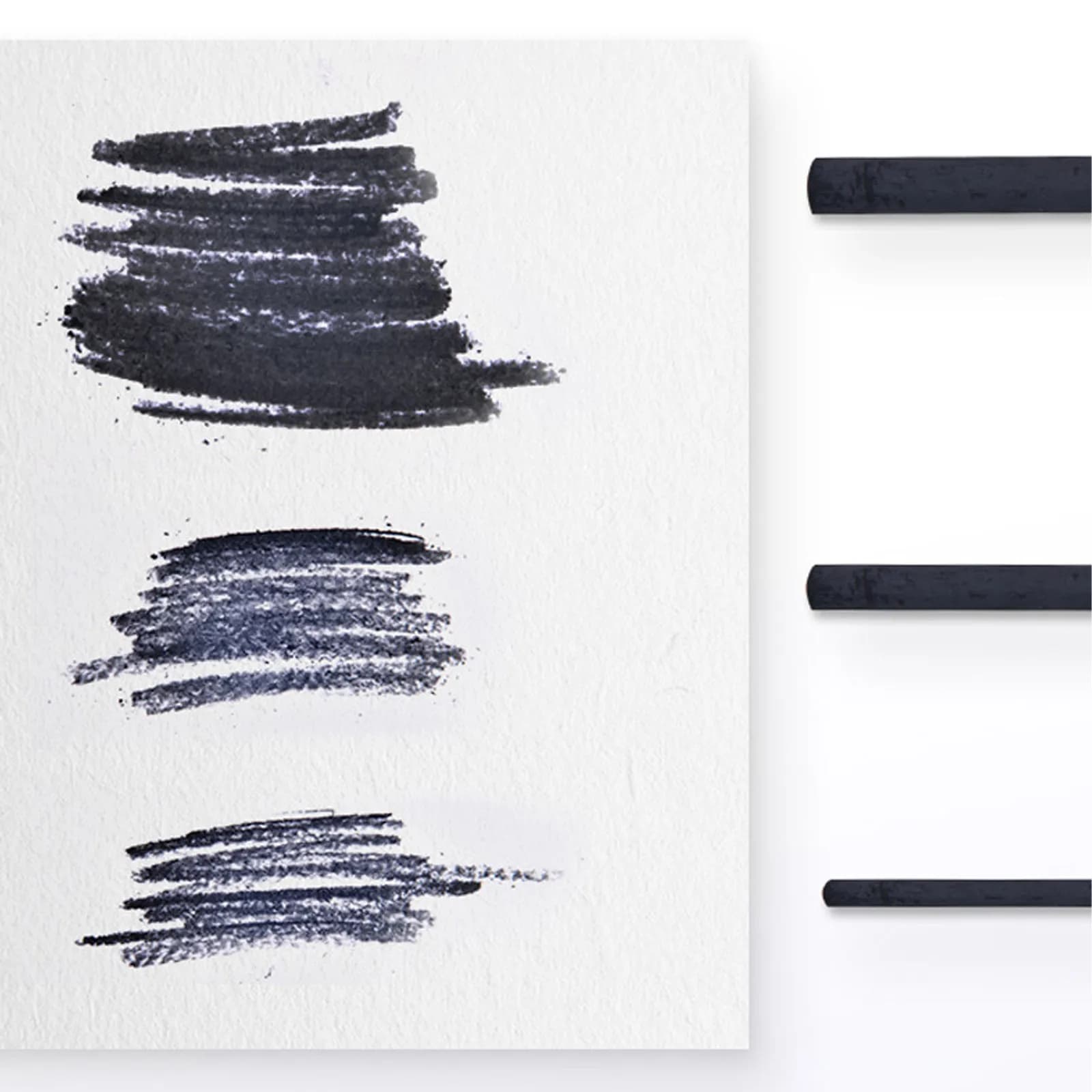25 Pezzi Carboncini per Pittura, Tavolette Morbide Compressate, Matite per Artisti, Bastoncini Medi in Legno per Disegno a Colori