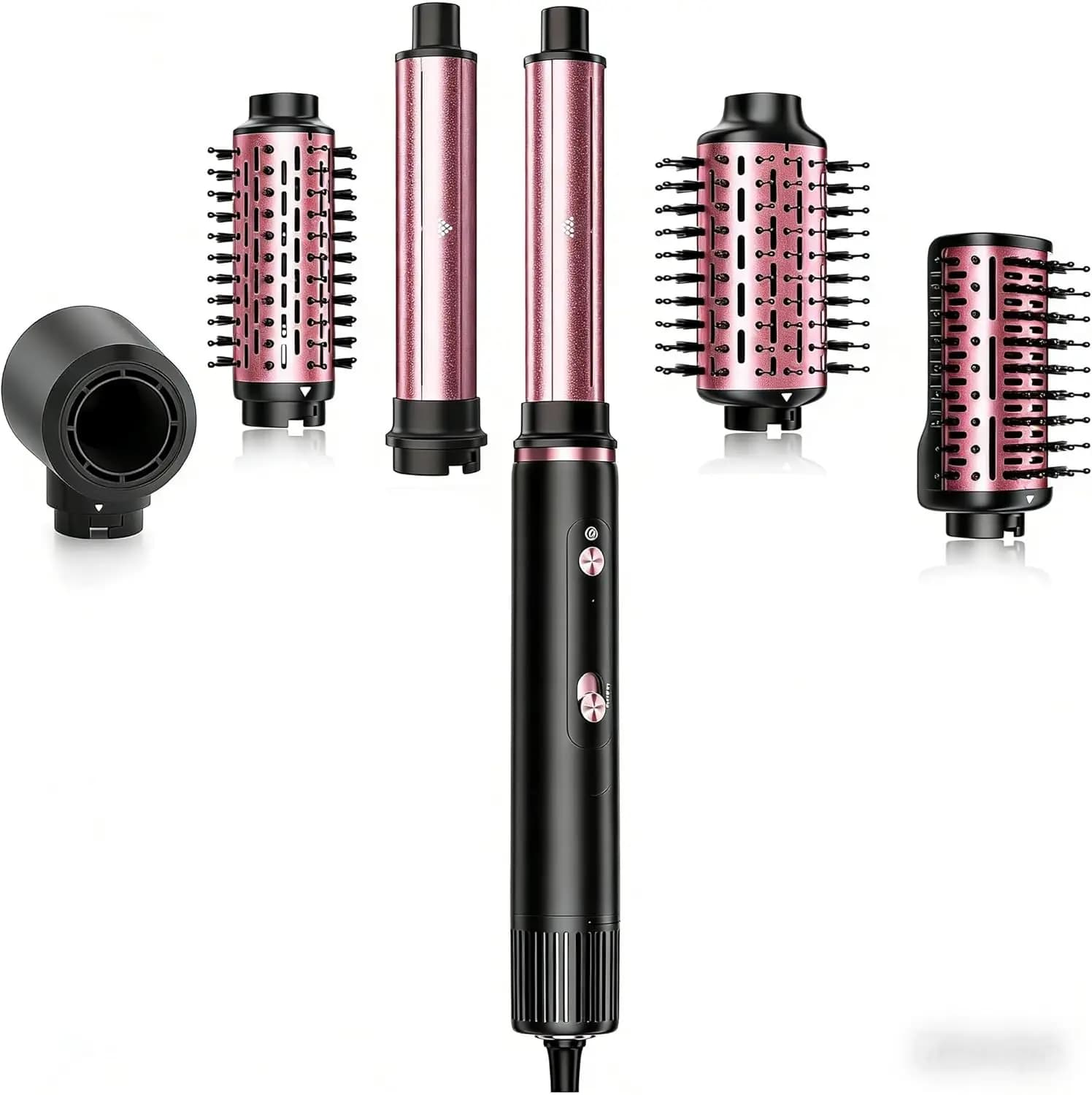 Spazzola Asciugacapelli con Motore Brushless 110.000 RPM - Styler 5-in-1 per Asciugatura Rapida, Arricciatura e Lisciatura | Per tutti i tipi di capelli