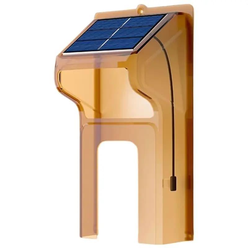 A24F-Solar Copertura Impermeabile per Campanello WiFi con Videocitofono a Colori, Copertura per Telecamera, Sicurezza Domestica Intelligente