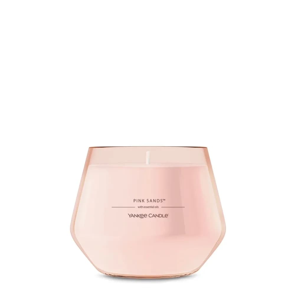 Yankee Candle Pink Sands Studio Home Decor Scented Candles, 10 oz