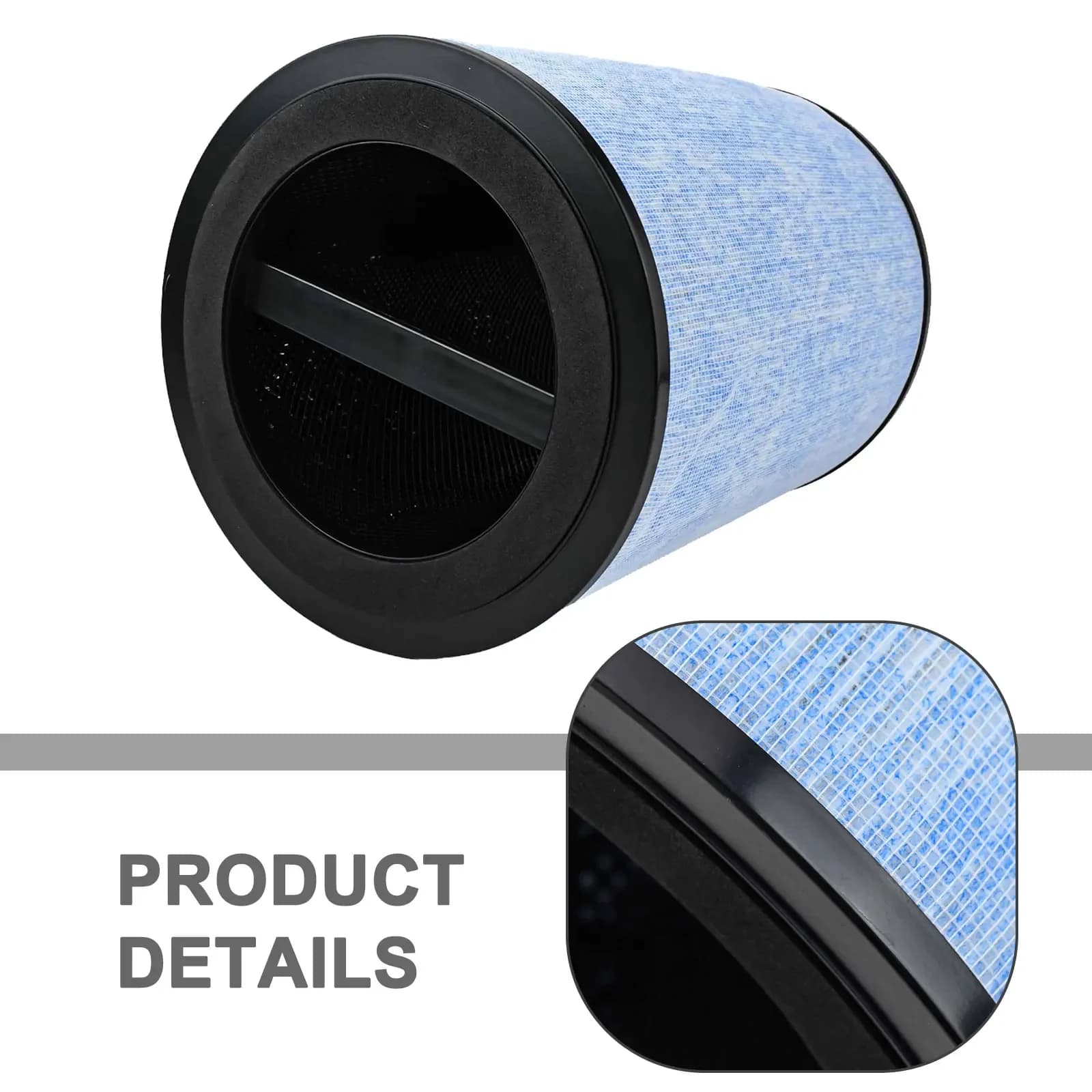 Filtro di ricambio per purificatore d'aria Instant, per AP300 e HSE1500, con strato di carbone attivo per la filtrazione di polvere e gas