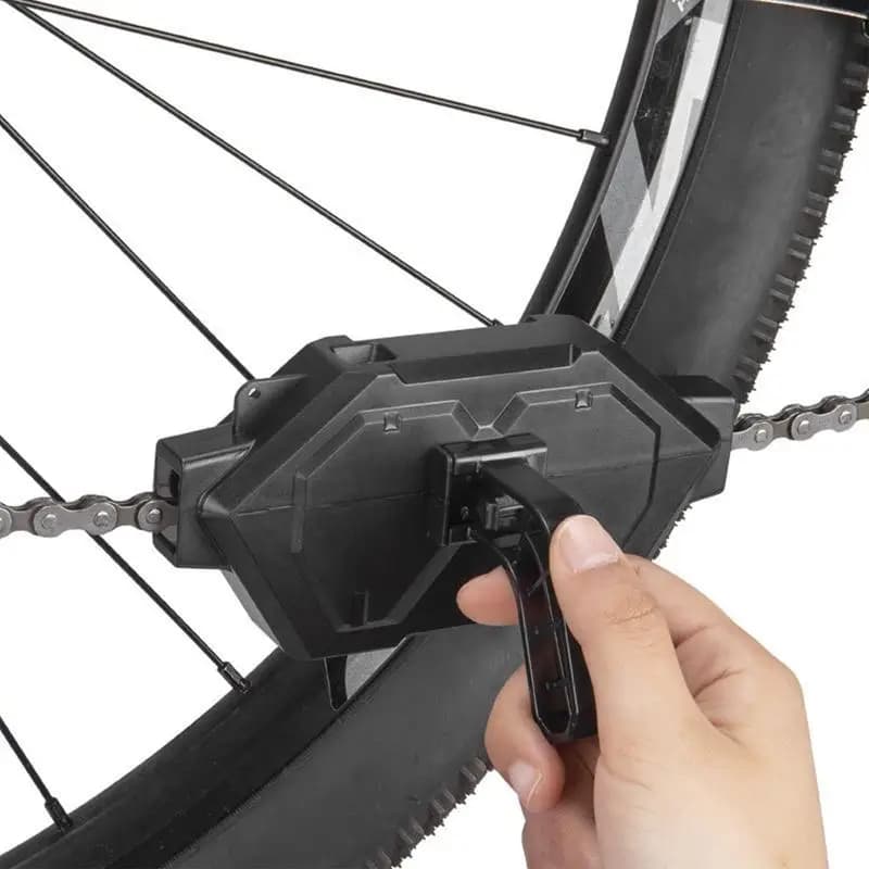 Detergente per catene per biciclette detergente per catene da ciclismo magnetico forte per bici da strada scatola per spazzole per la pulizia di Mountain Bike