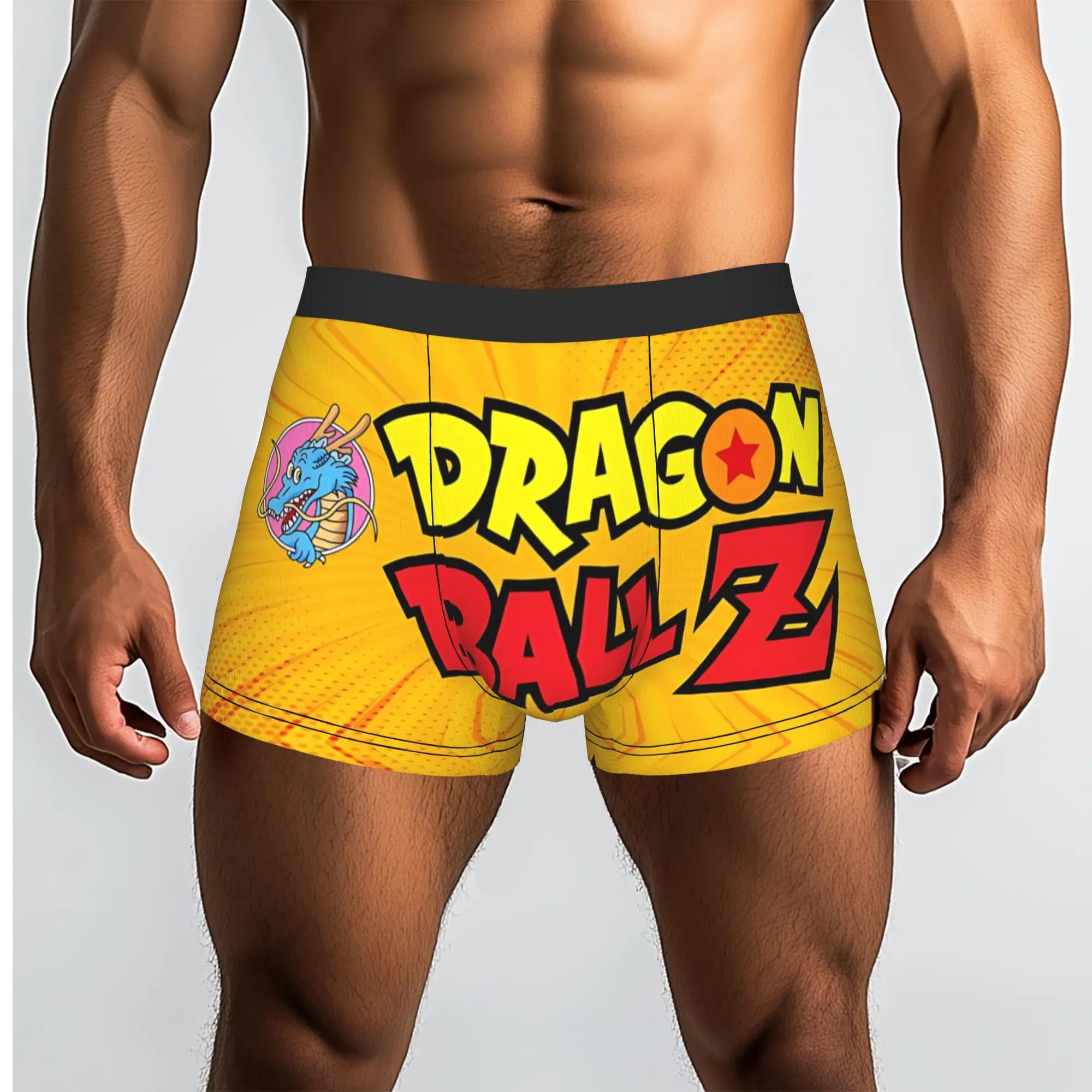 Fashion Dragon Ball manga style Theme Boxers Custom Underpants Homme Panties Men's Underwear Print Shorts Boxer Briefs
