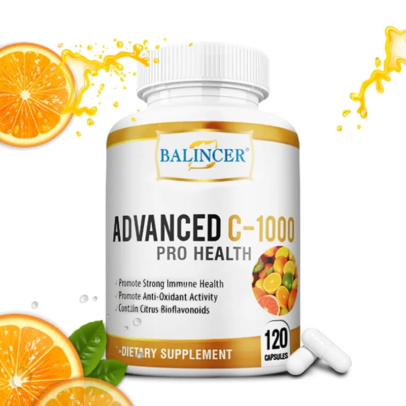 Vitamin C Balincer supplement, energy production, skin tone, daily vitamin, lightening, immune system health support